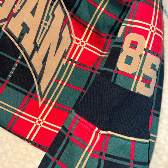 Nike/Jordan “Holiday Plaid” Sweatsuit -Nwt(small) - Picture 8 of 11